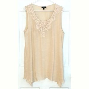 Spense Woman Tunic Top 1X Lagenlook EUC